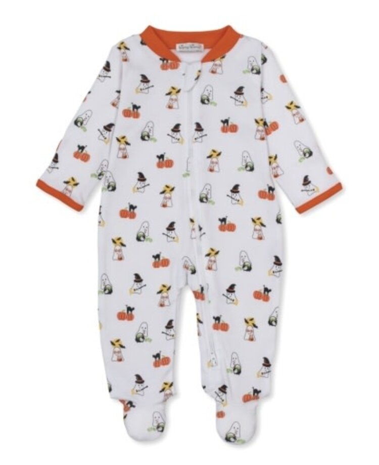 Kissy Kissy footie w/ zip prt