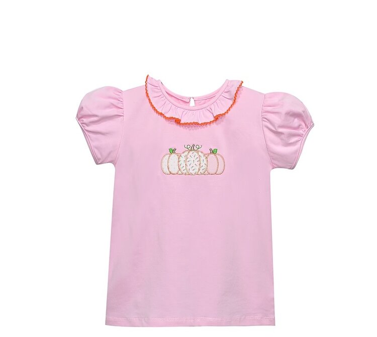 Remember Nguyen Pink Pumkin Emma Blouse