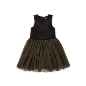 Tea Collection BLACK VELOUR + TULLE BALLET DRESS