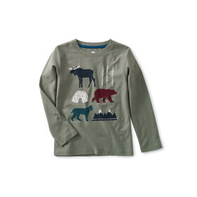Tea Collection FOREST FRIENDS GRAPHIC TEE