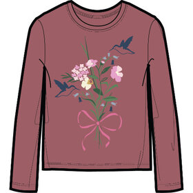 Tea Collection WILDFLOWER BOUQUET GRAPHIC TEE