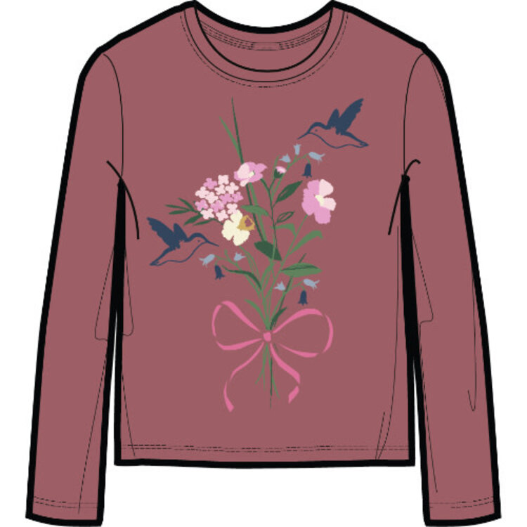 Tea Collection WILDFLOWER BOUQUET GRAPHIC TEE