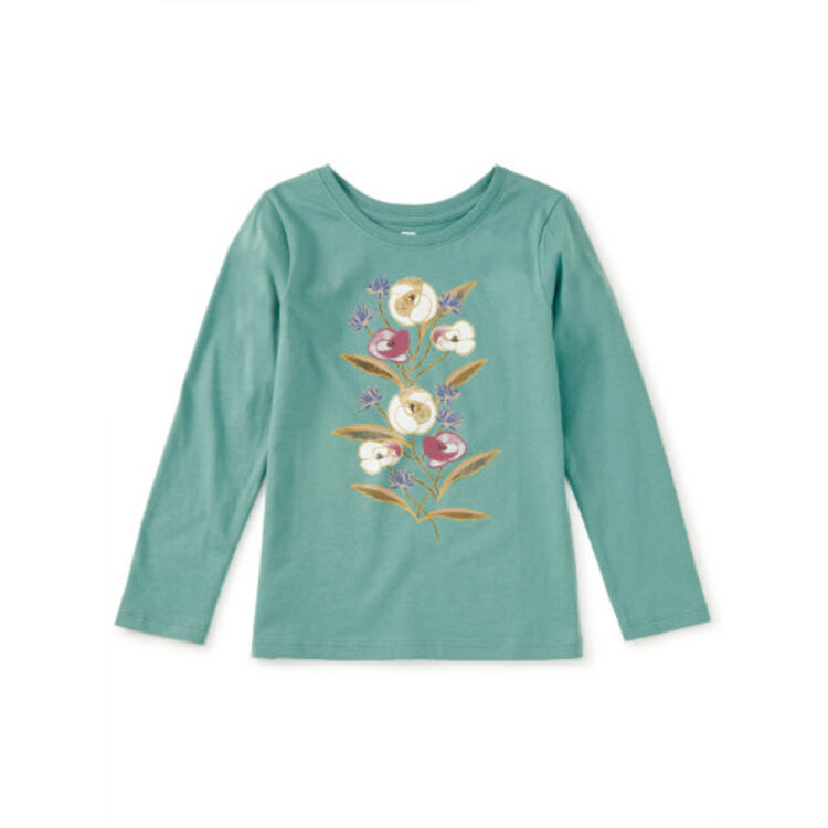 Tea Collection GILDED ROSE GRAPHIC TEE