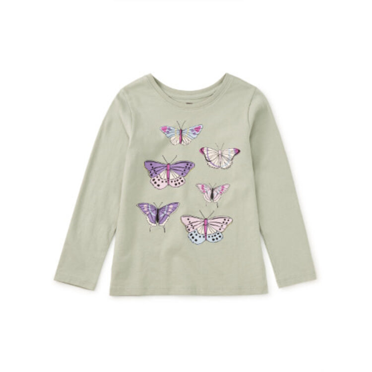 Tea Collection BUTTERFLY STUDY GRAPHIC TEE