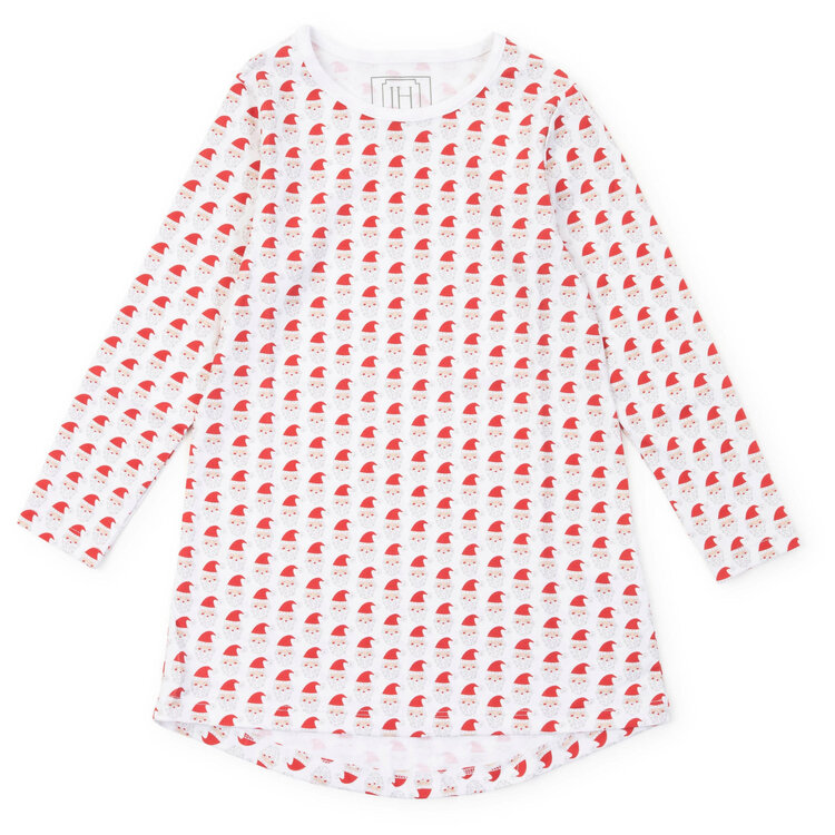 Lila + Hayes Whimsical Santa Berkeley Dress