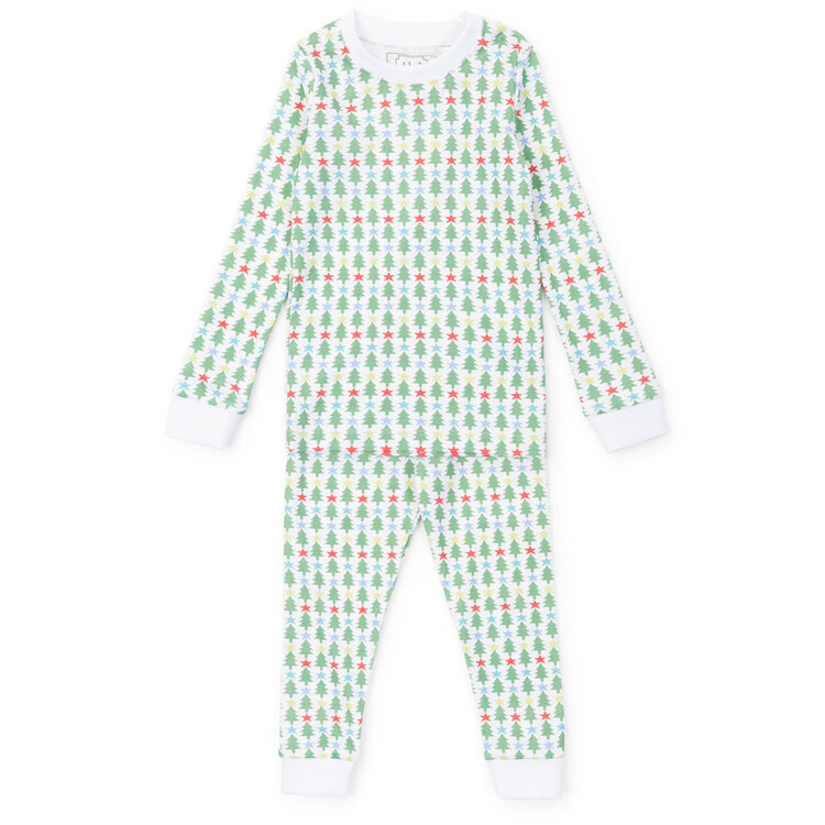 Lila + Hayes Tree Topper Stars Grayson PJ Set