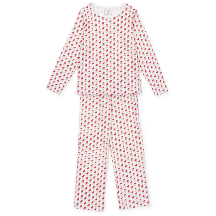 Lila + Hayes Whimsical Santa Millie Pant Set