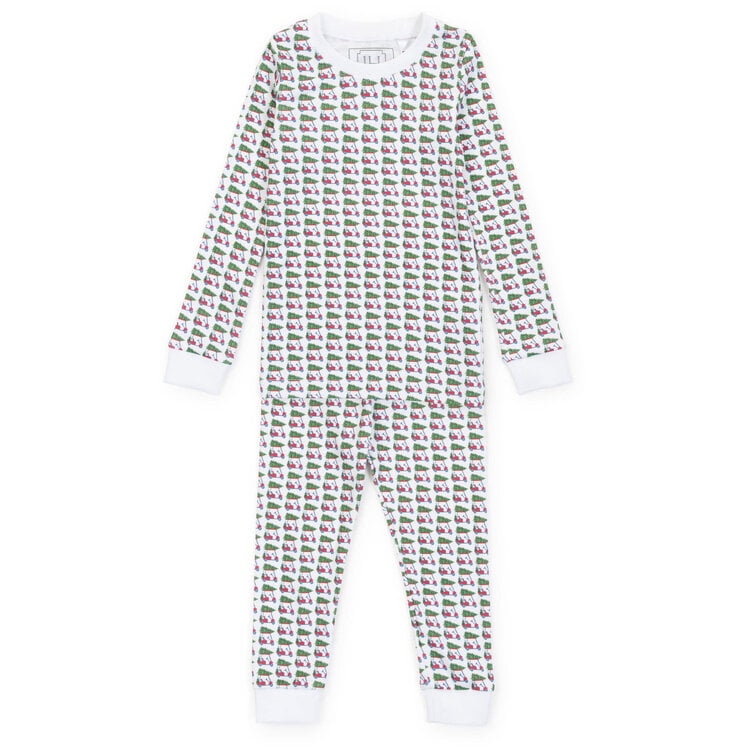Lila + Hayes Christmas at the Club Grayson PJ Set