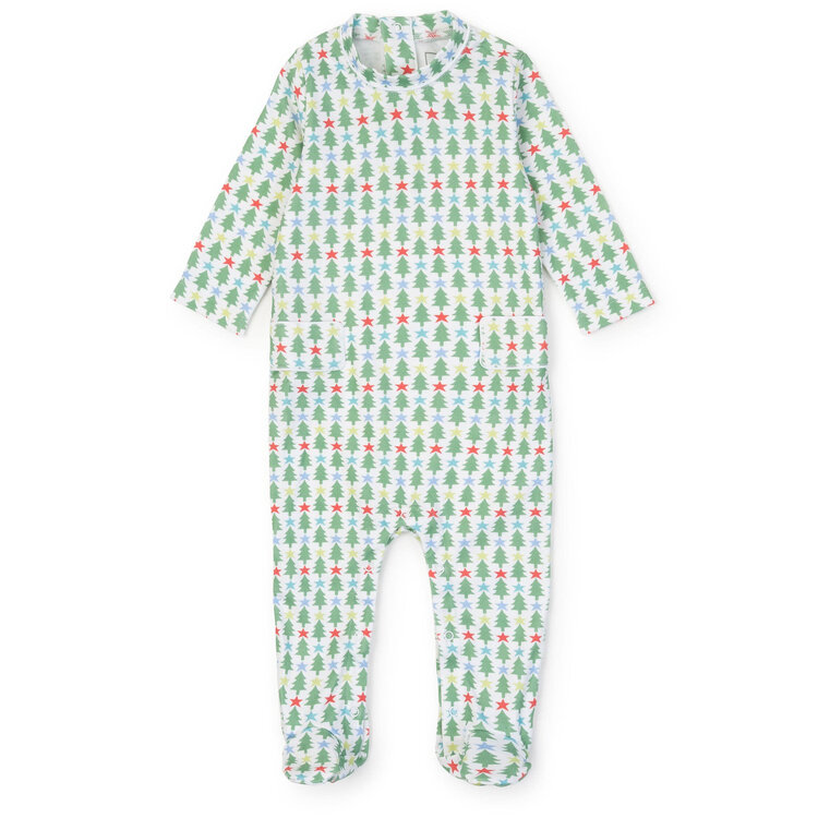 Lila + Hayes Tree Topper Stars Preston Romper