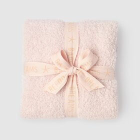 Barefoot Dreams Cozy Chic Stroller Blanket Pink