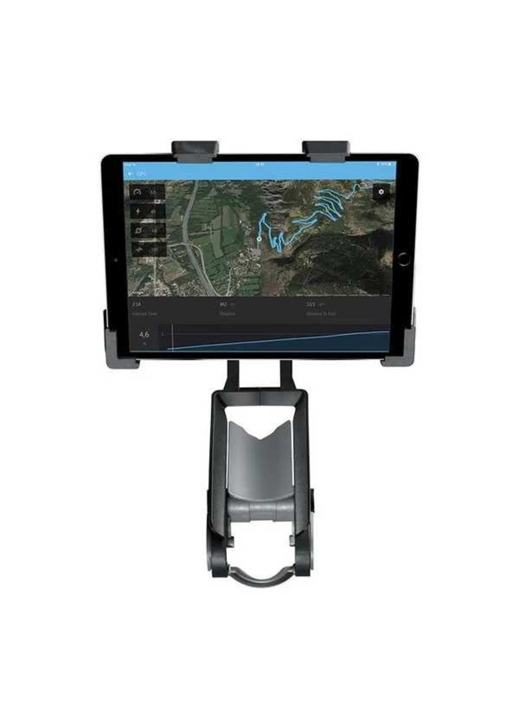 Tacx TACX HANDLEBAR MOUNT FOR I-PADS AND TABLETS: GREY