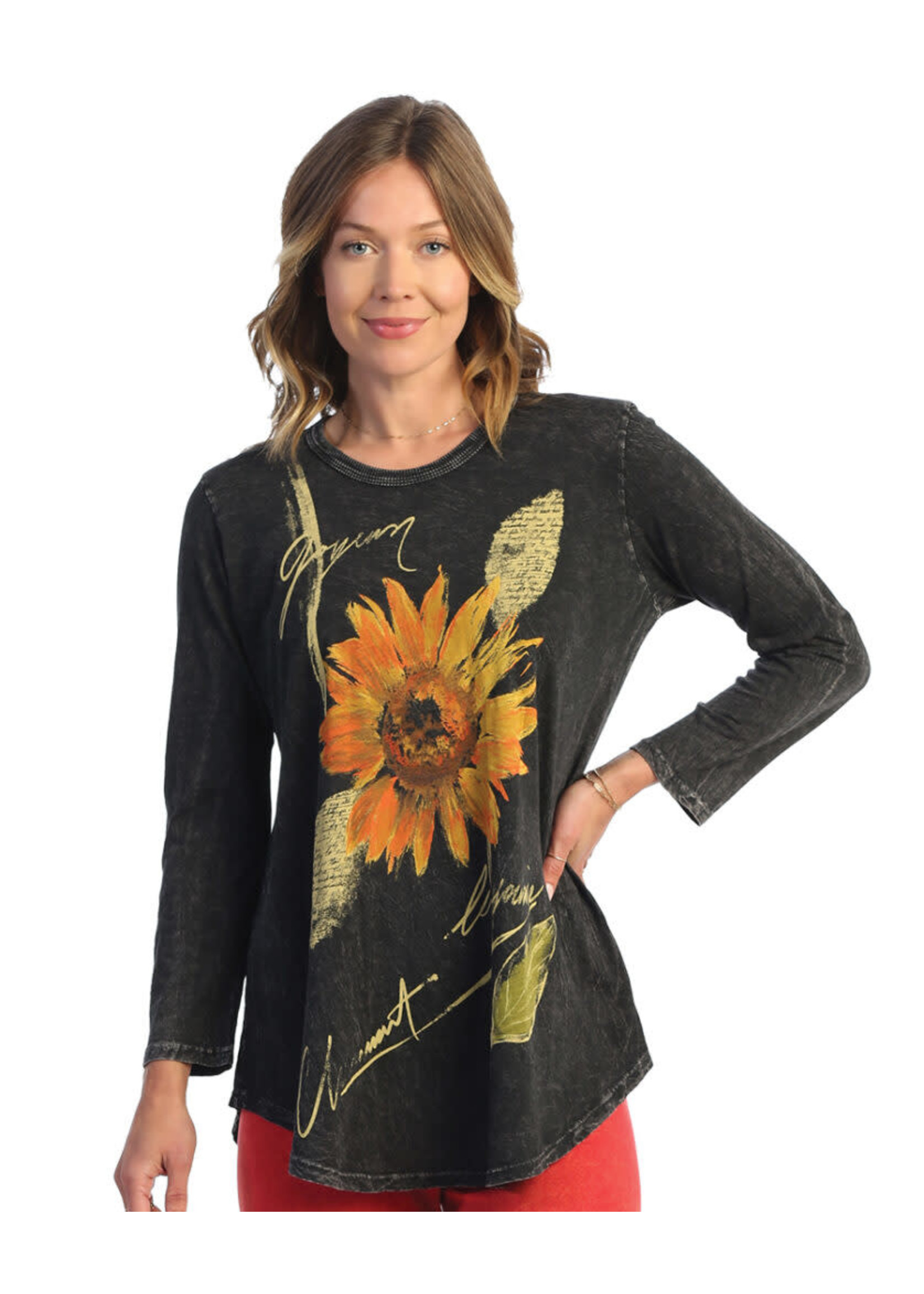 JESS & JANE Sunflower 3/4 Sleeve