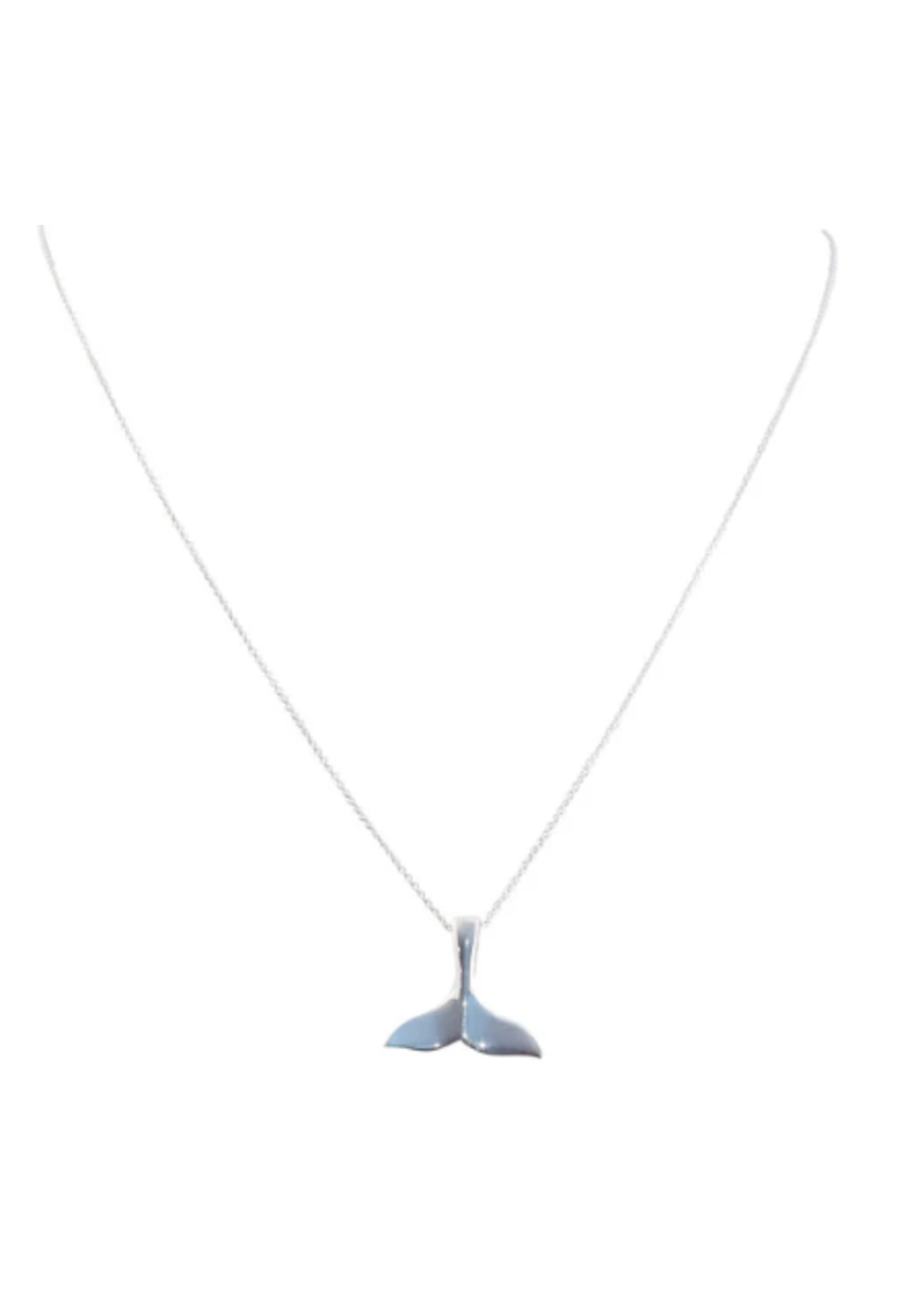 ABW DESIGNS SS Whale Tale Pendant
