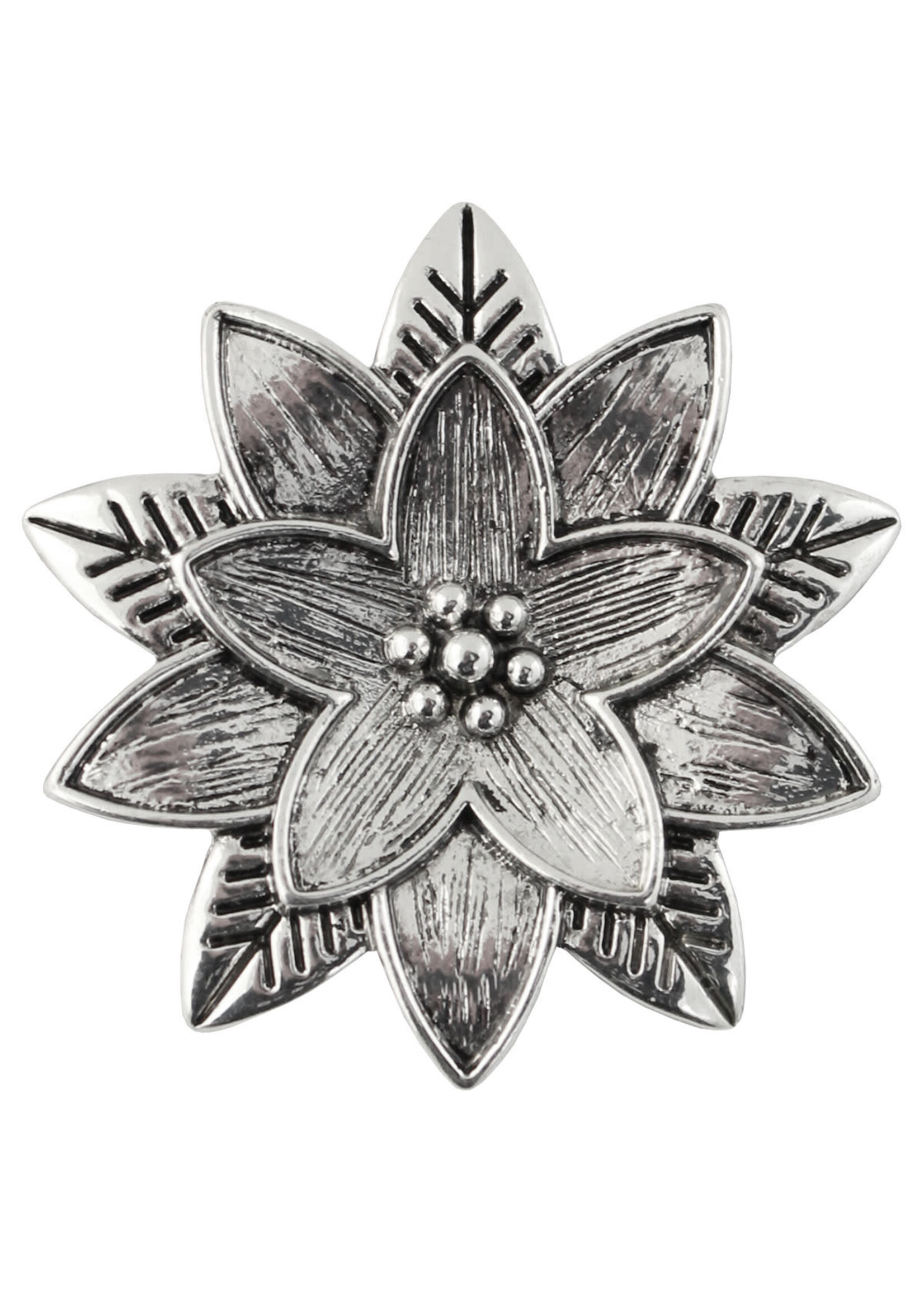 Silver Flower Design