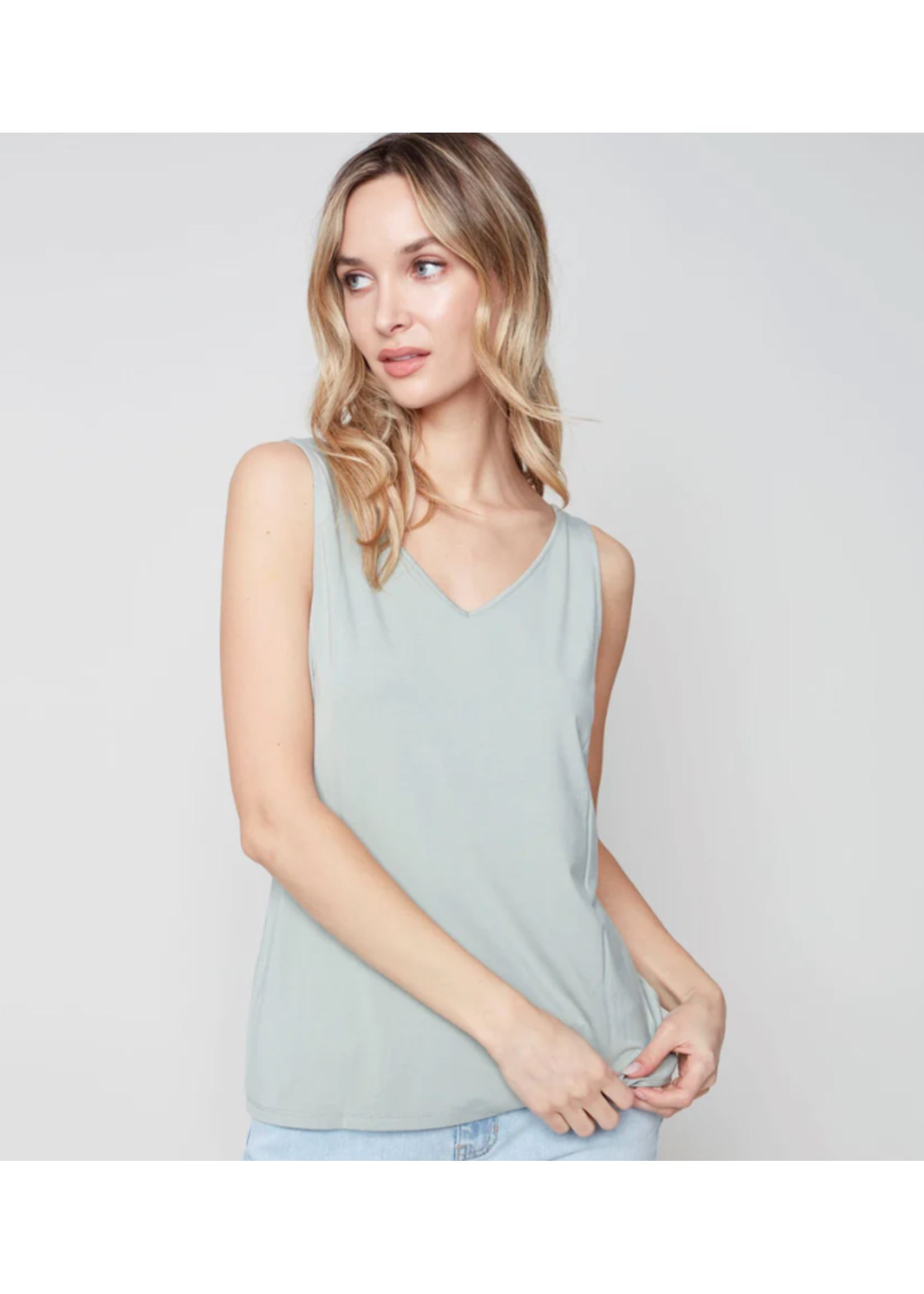 Bamboo Cami Basil Firefly Boutique & More