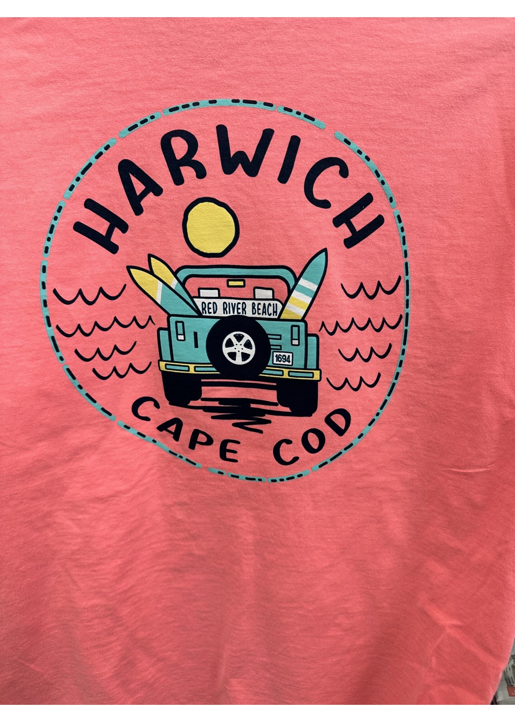 LakeShirts Inc Harwich Jeep Waves T Shirt