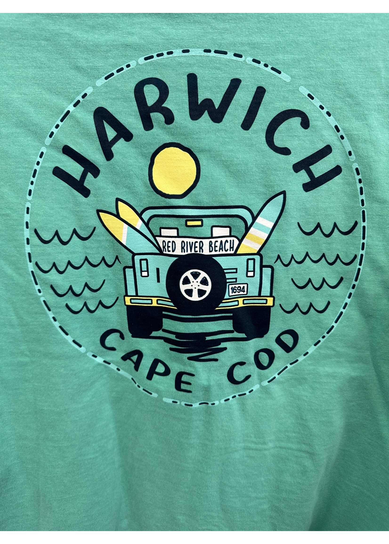 LakeShirts Inc Harwich Jeep Waves T Shirt
