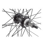 Rear Wheel 26" Alloy Mountain Single Wall Black Thru Axle