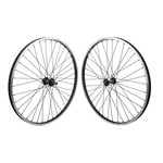 Wheel Set 26" Alloy Mountain Single Wall Black Non Thru Axle QR Hubs