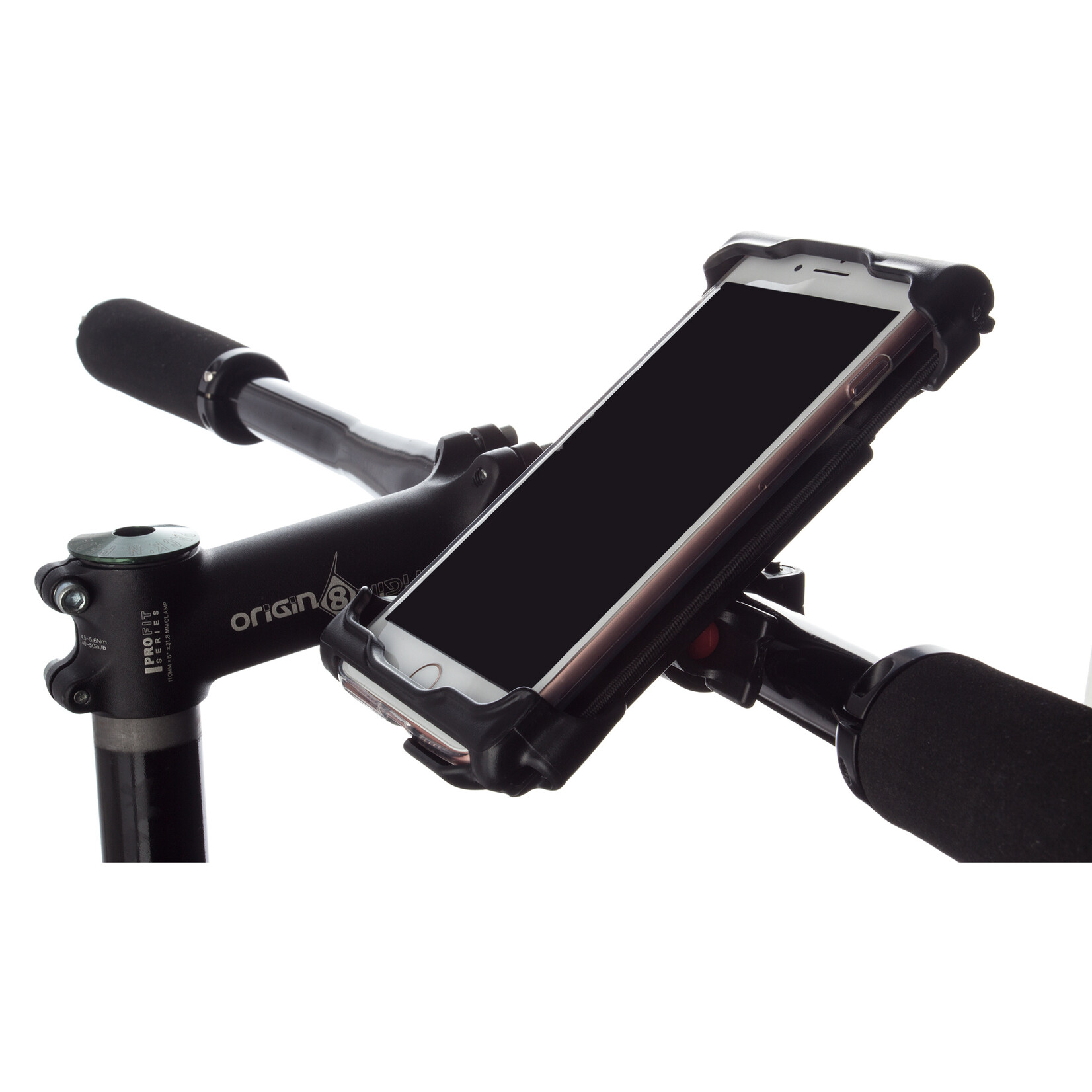 HBAR MOUNT DELTA SMART PHONE HOLDER CADDY XL BK