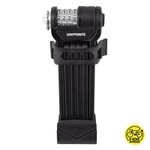 LOCK KRY LINK FOLDING KEEPER COMBO 85cmx3mm5cmx3mm BK w/BRKT 3mm5cmx3mm BK w/BRKT