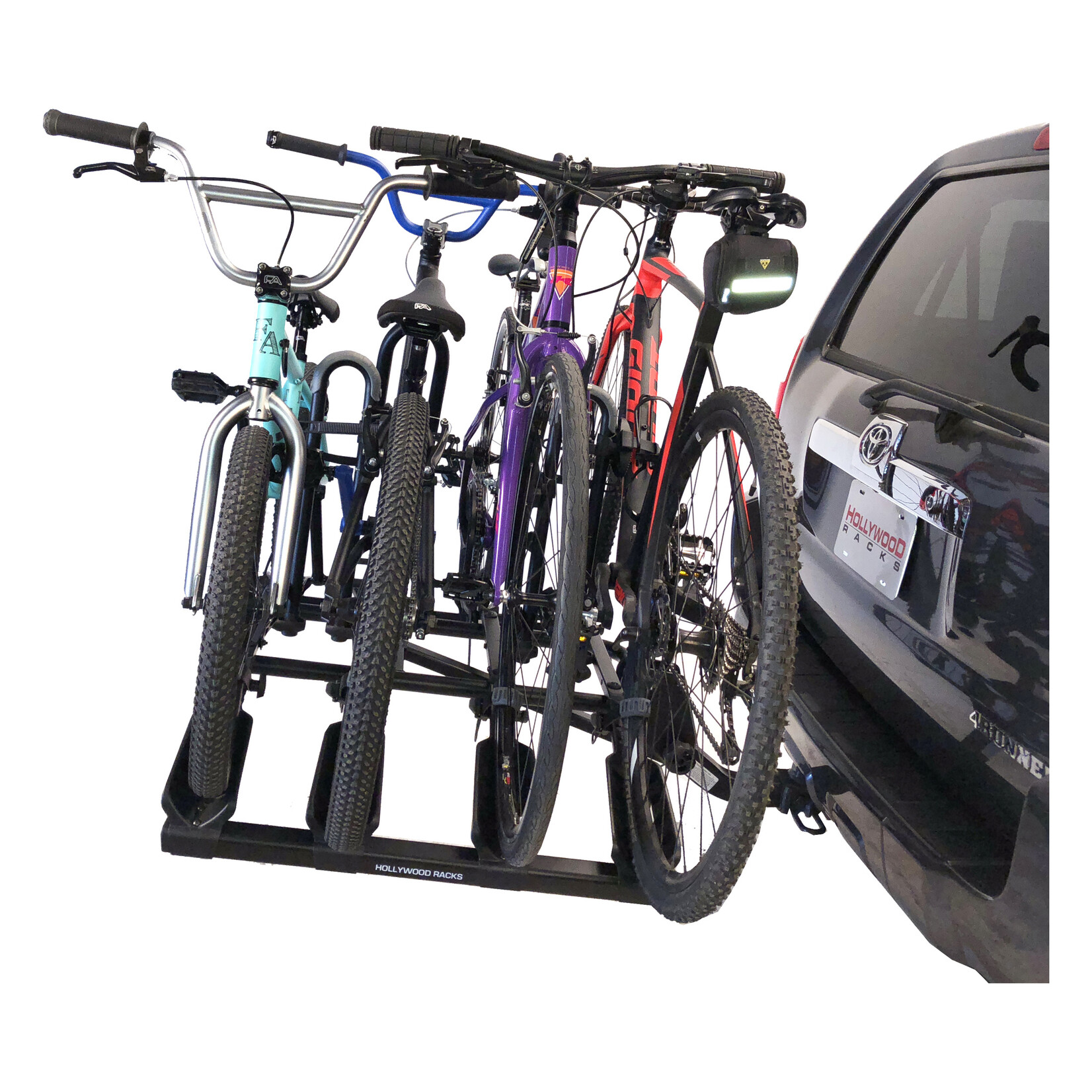 Hollywood HR4000 DESTINATION 2" 4-BIKE HITCH RACK