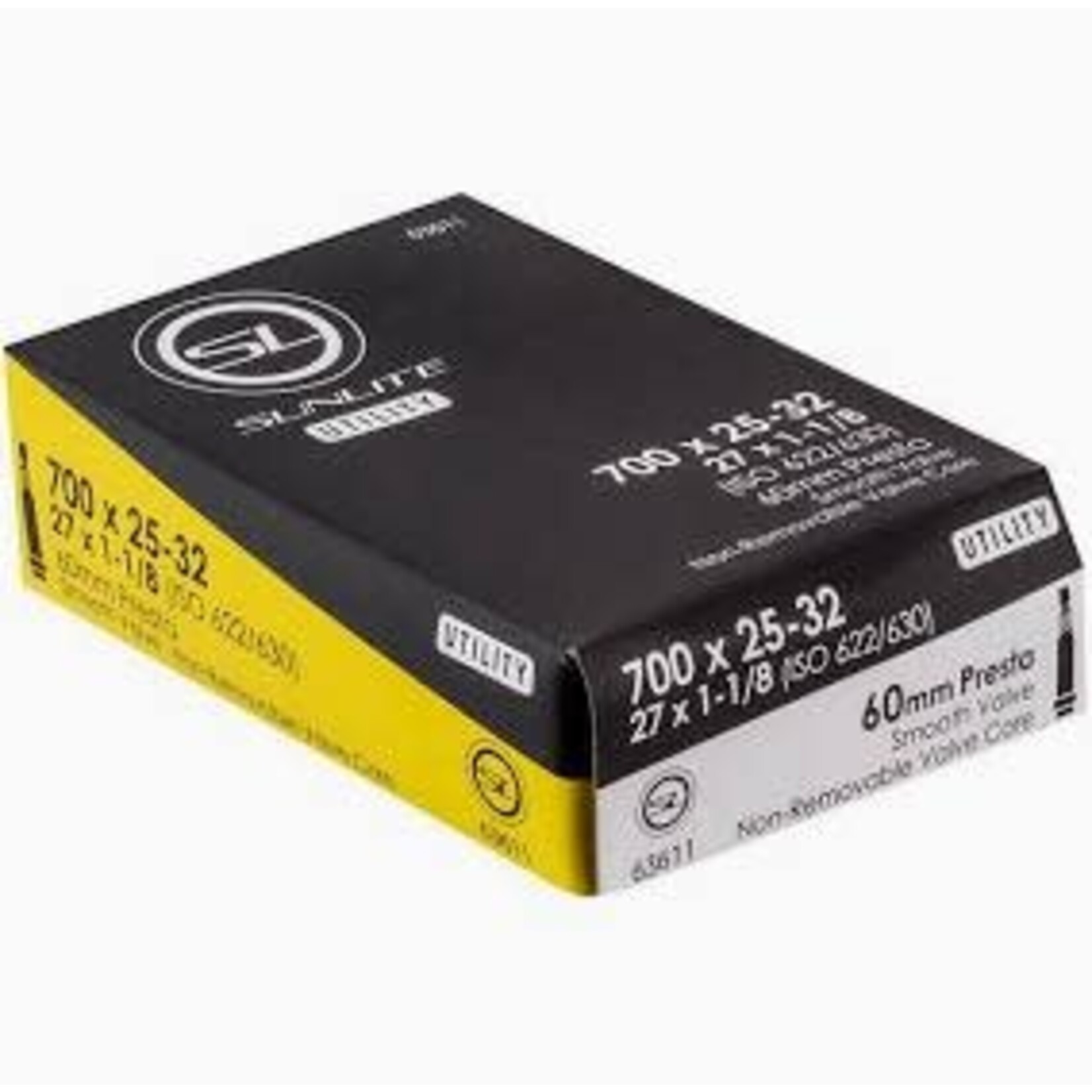 TUBE SUNLT UTILIT700x25-32 27×1-1/8x1-1/4 PV48/SMTH/NRC FFW25mm