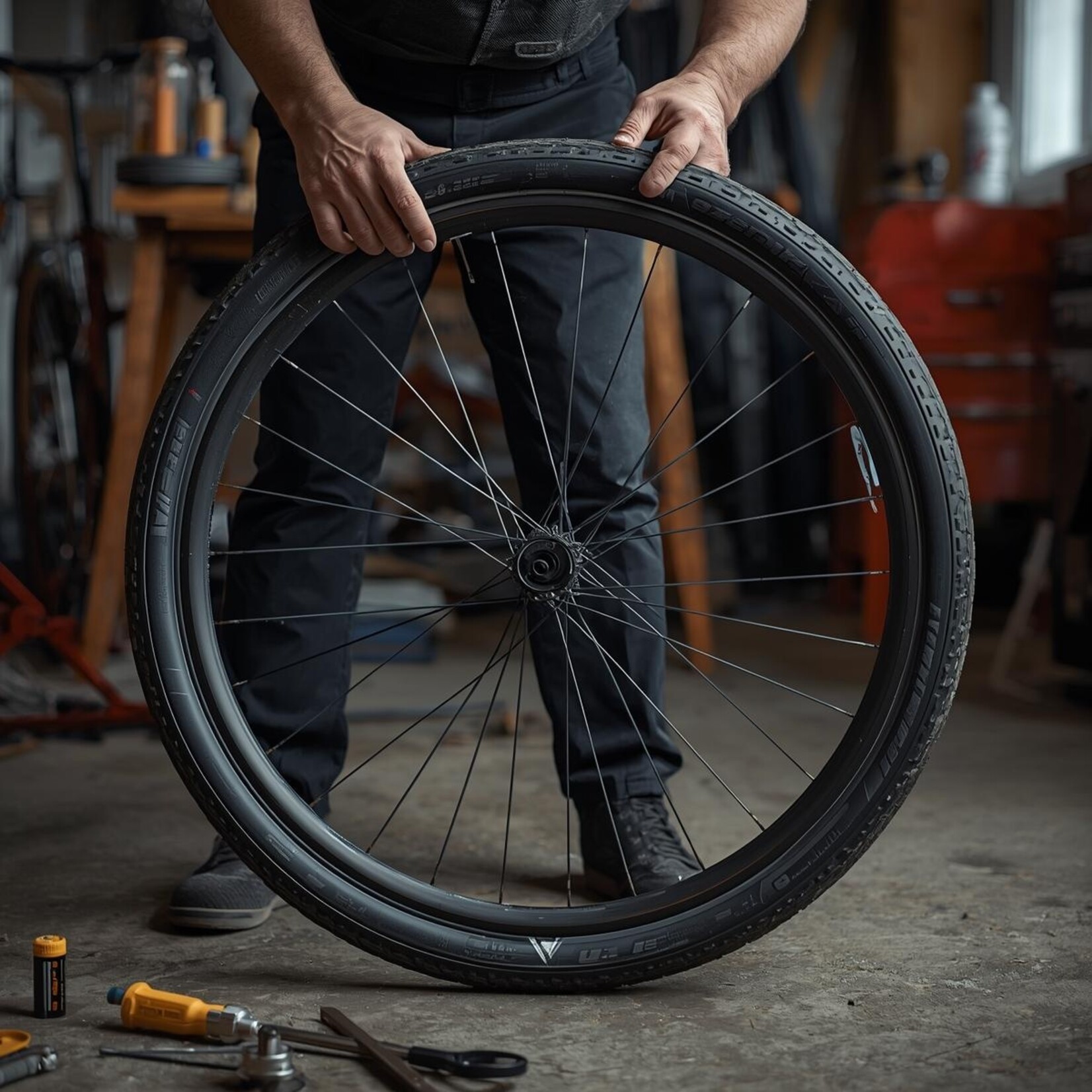 Flat Repair (off bicycle)