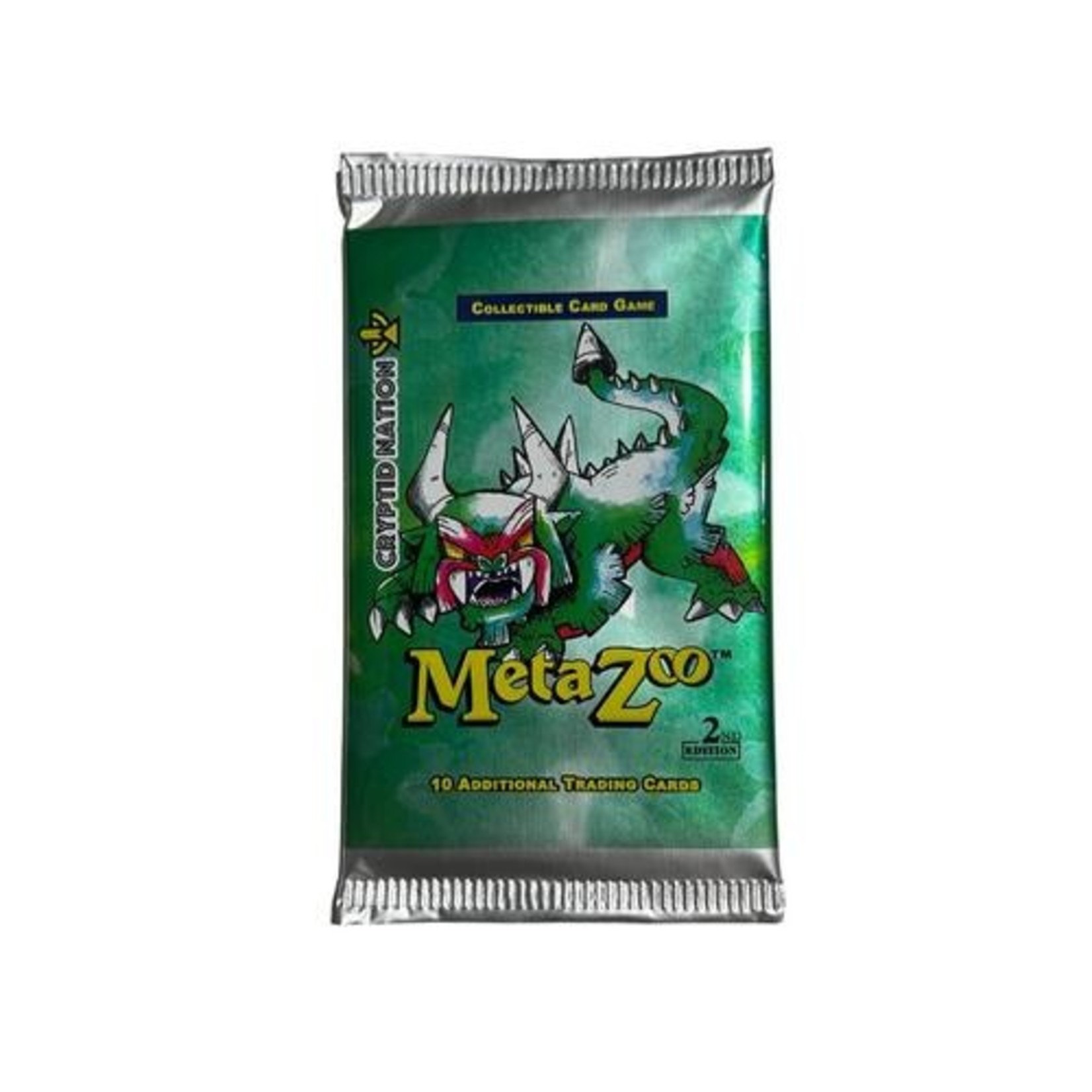 MetaZoo MetaZoo TCG: Cryptid Nation 2nd Edition Booster Pack (10 Cards)