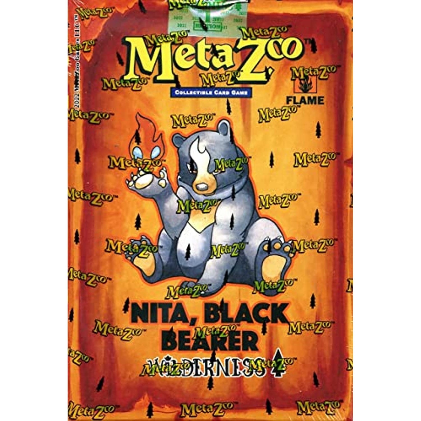 MetaZoo MetaZoo Trading Card Game Cryptid Nation Base Set Nita, Black, Bearer Wilderness Theme Deck [1st Edition]