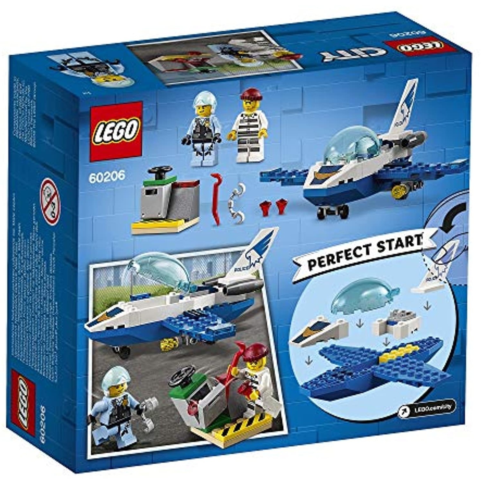 LEGO LEGO City Police Sky Police Jet Patrol 60206