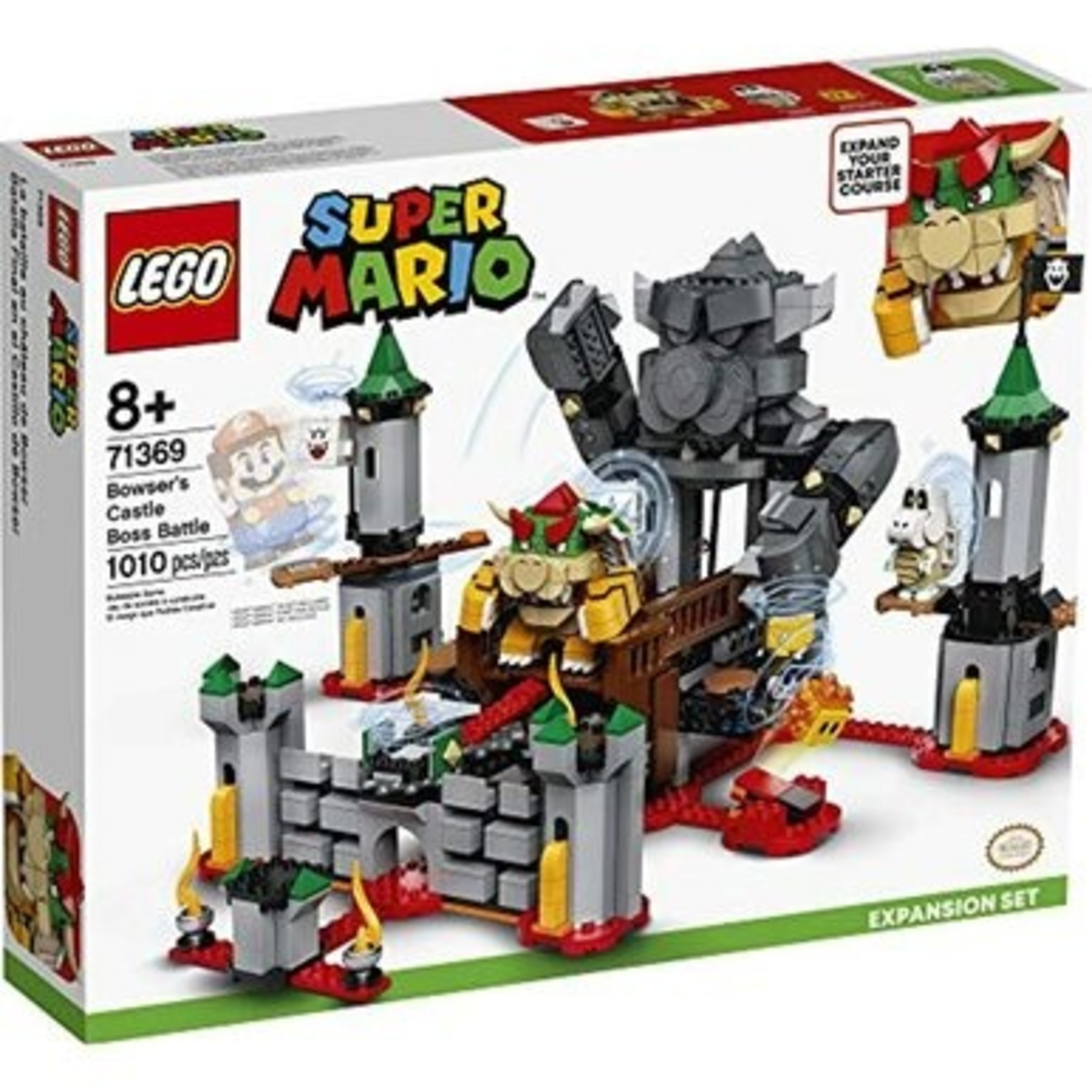 LEGO LEGO Super Mario Bowser's Castle Boss Battle Expansion Set 71369