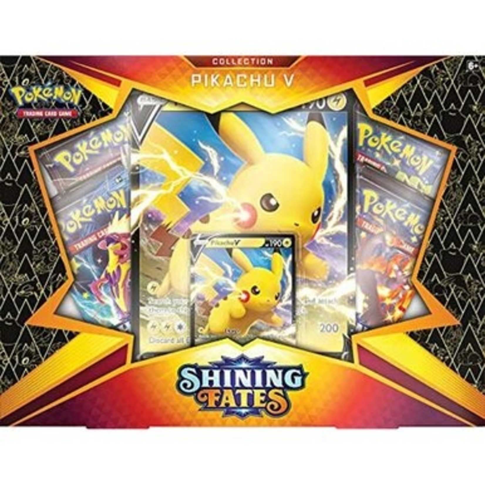 Pokemon Pokemon TCG: Shining Fates Collection Pikachu V