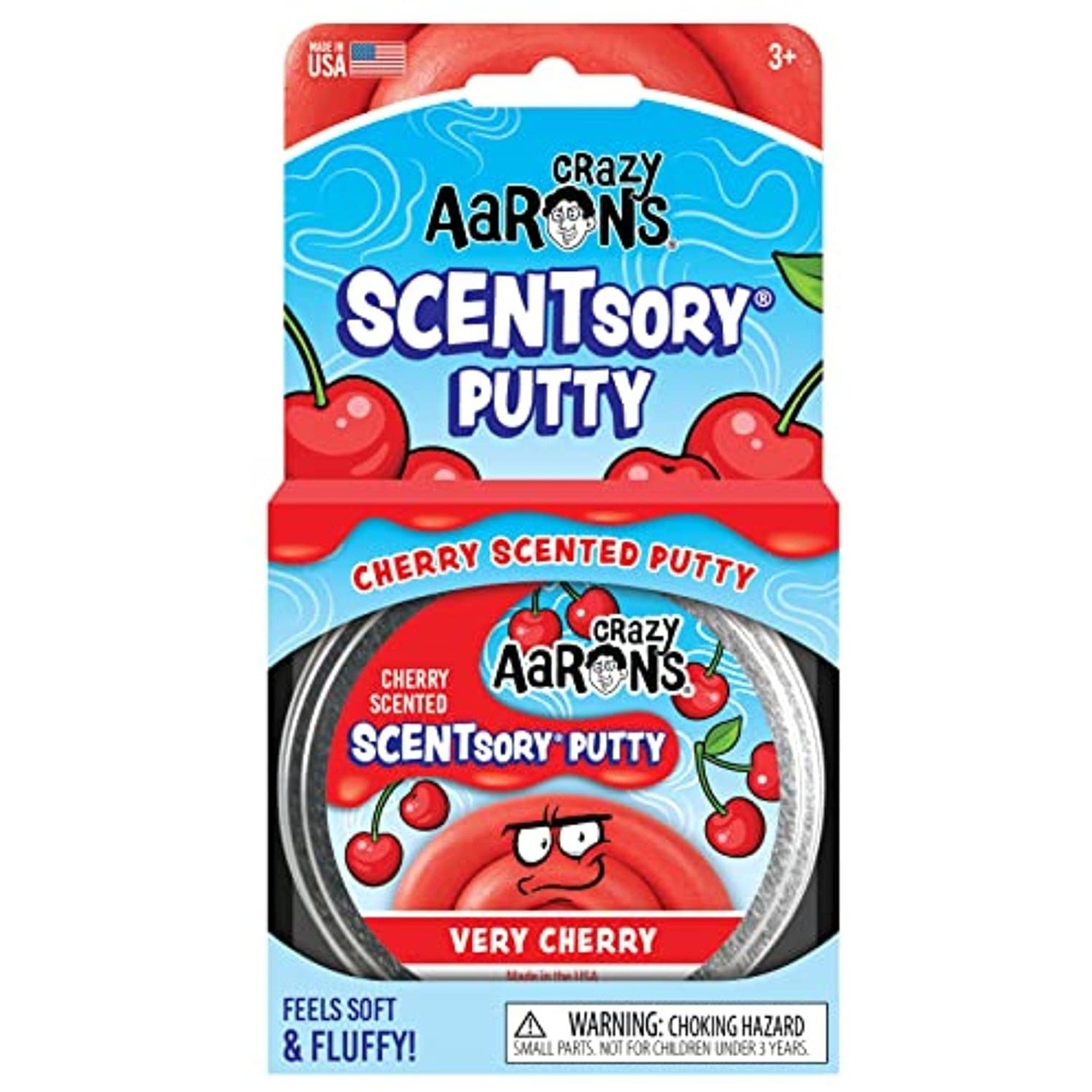 Crazy Aaron's Crazy Aaron's Scentsory Very Cherry - 2.75" Thinking Putty Tin