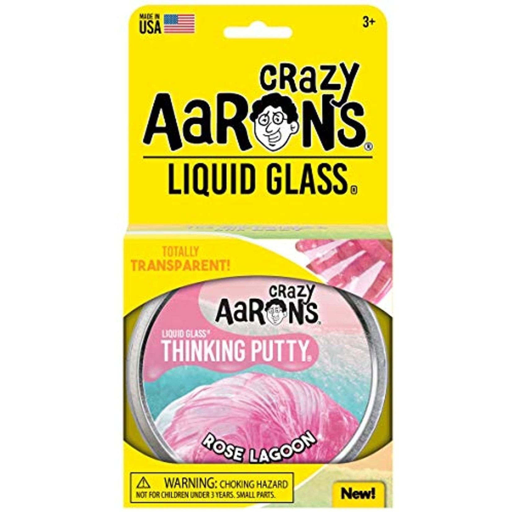 Crazy Aaron's Crazy Aaron's Rose Lagoon - Full Size 4" Thinking Putty Tin