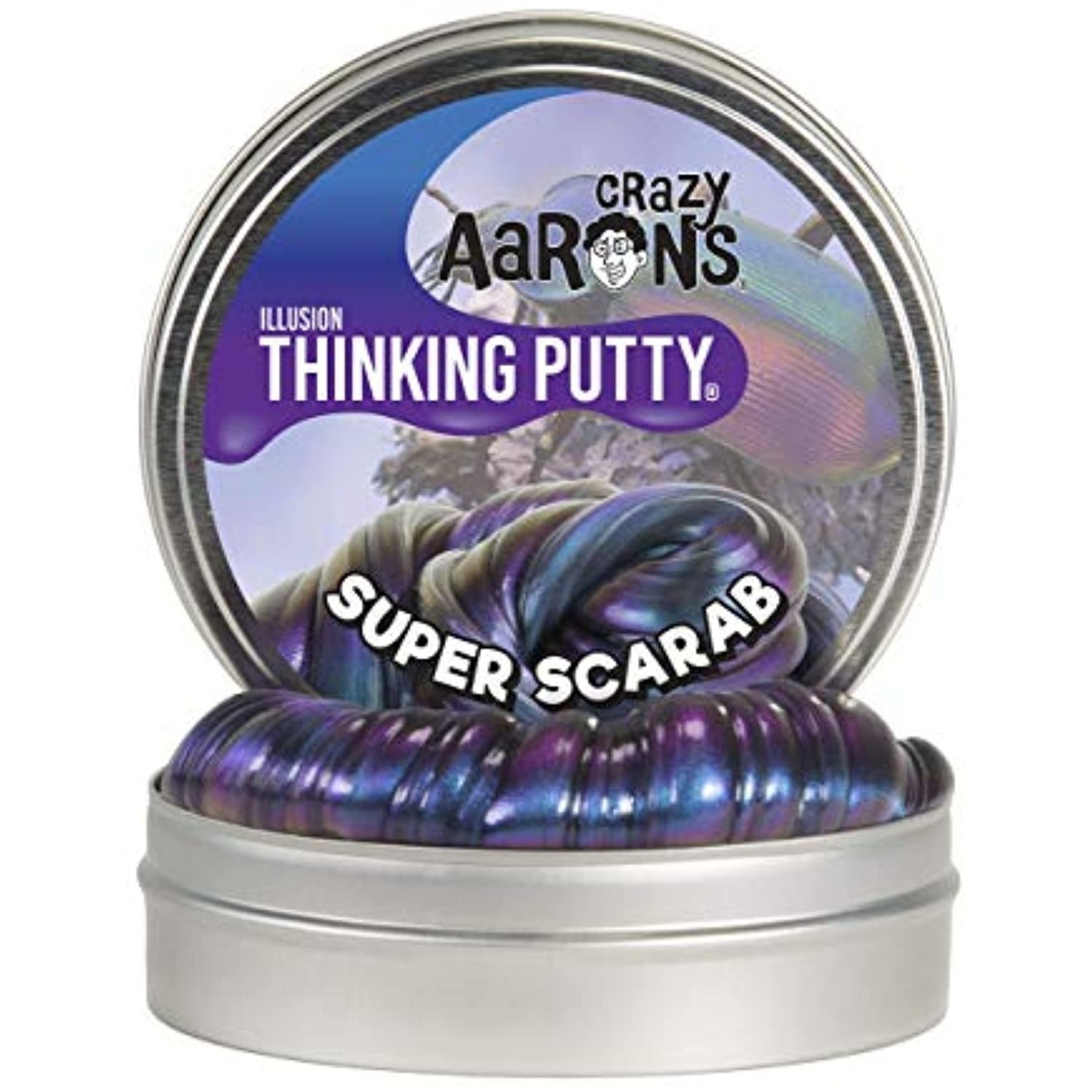Crazy Aaron's Crazy Aaron's Super Scarab - Full Size 4" Thinking Putty Tin