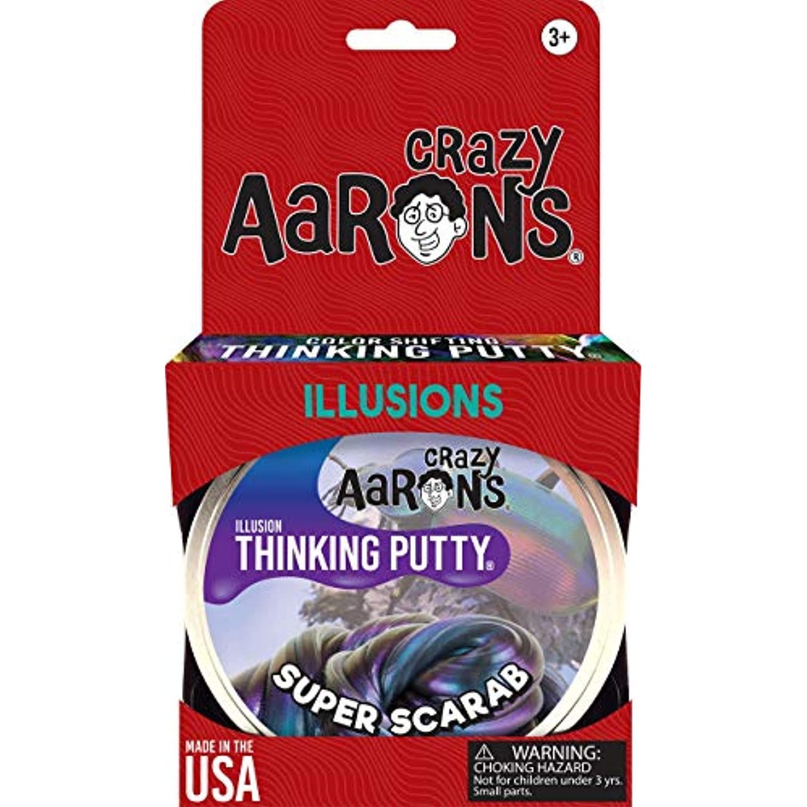 Crazy Aaron's Crazy Aaron's Super Scarab - Full Size 4" Thinking Putty Tin