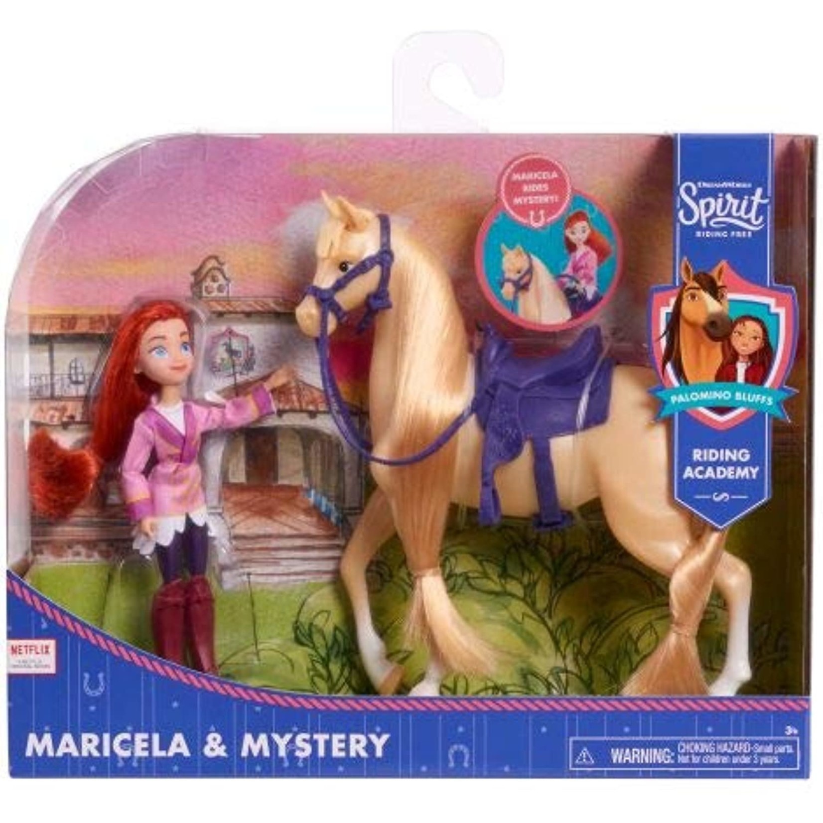DreamWorks Spirit Riding Free Maricela and Mystery Horse