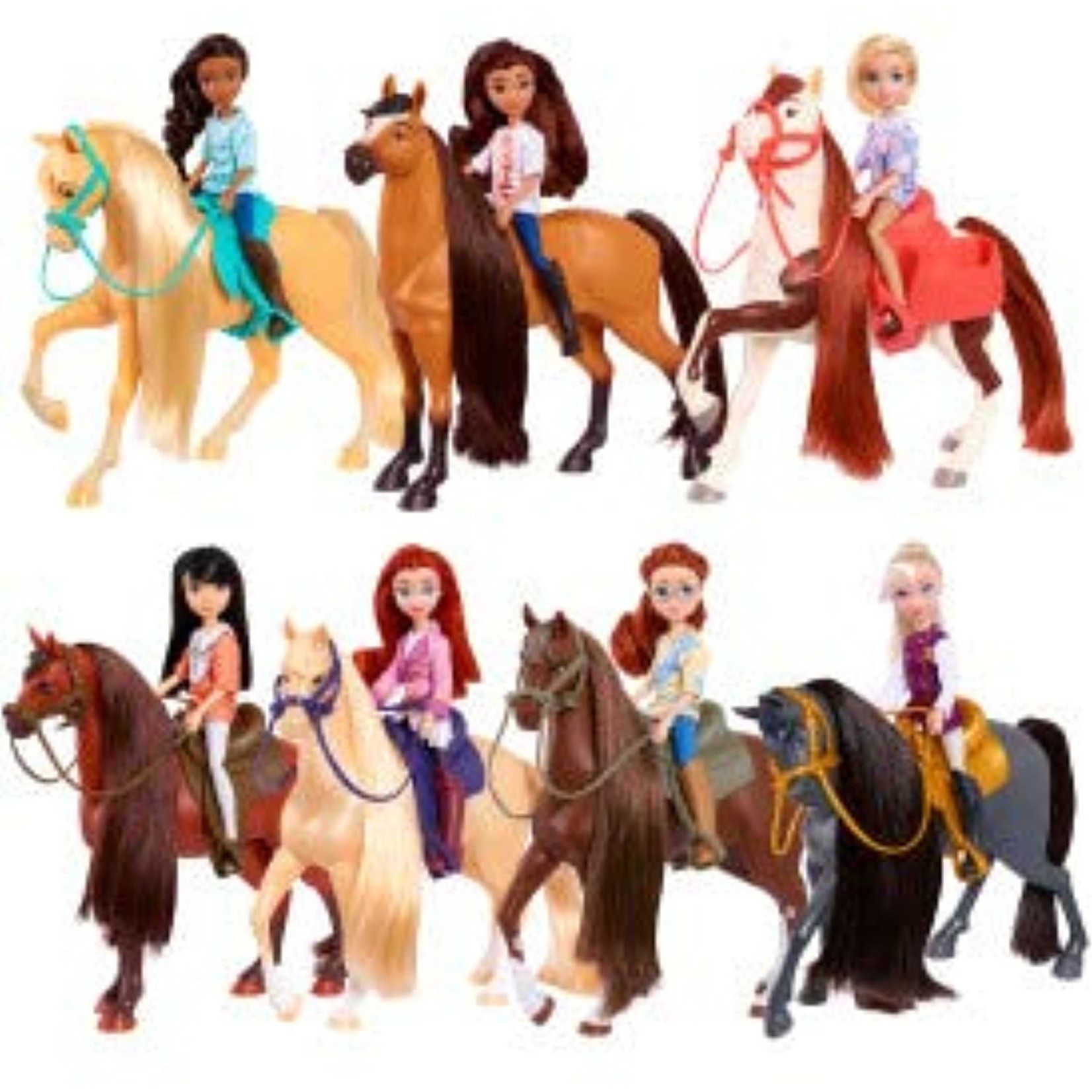 DreamWorks Spirit Riding Free Maricela and Mystery Horse