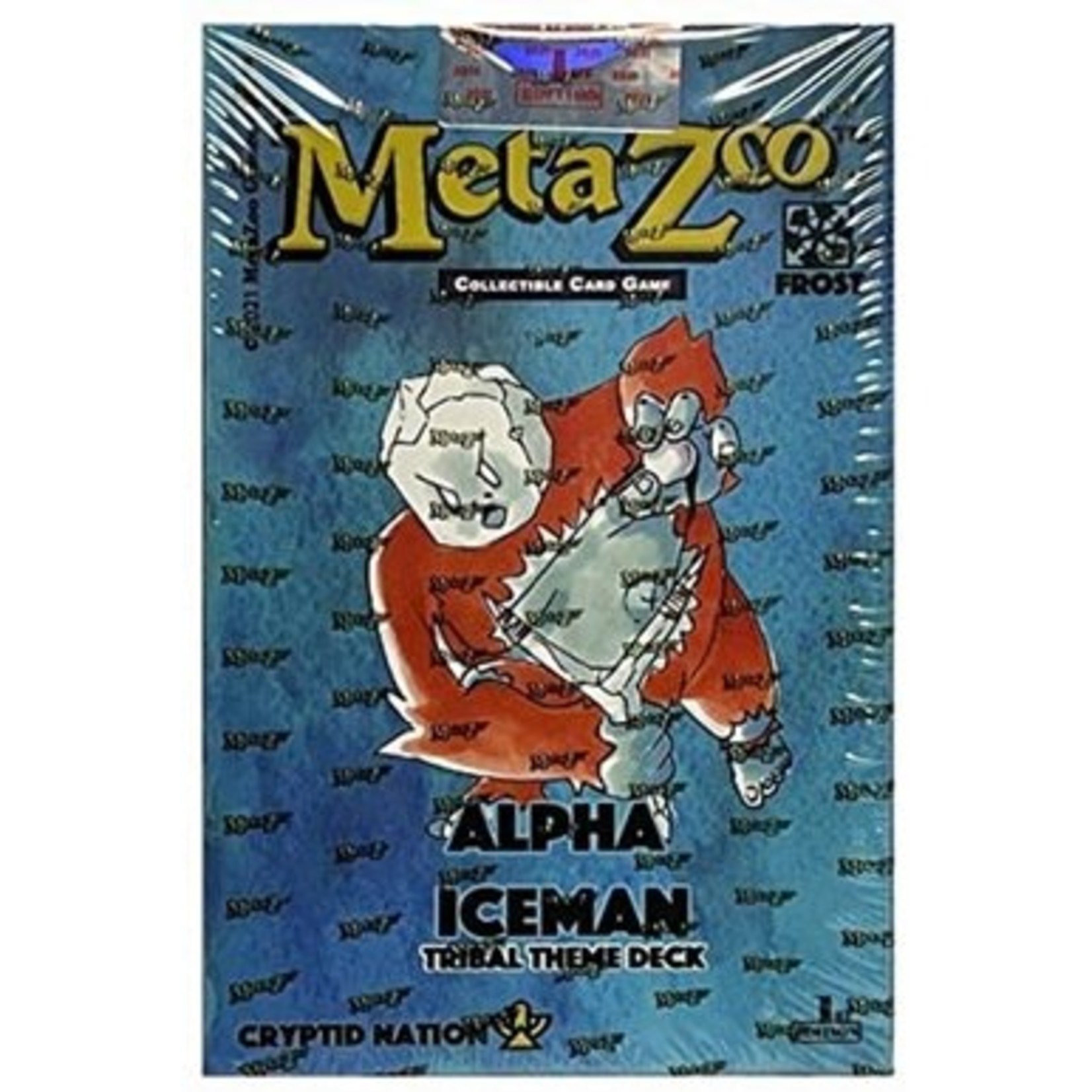 MetaZoo MetaZoo Cryptid Nation - Tribal Theme Deck (Alpha Iceman) (2nd Edition)