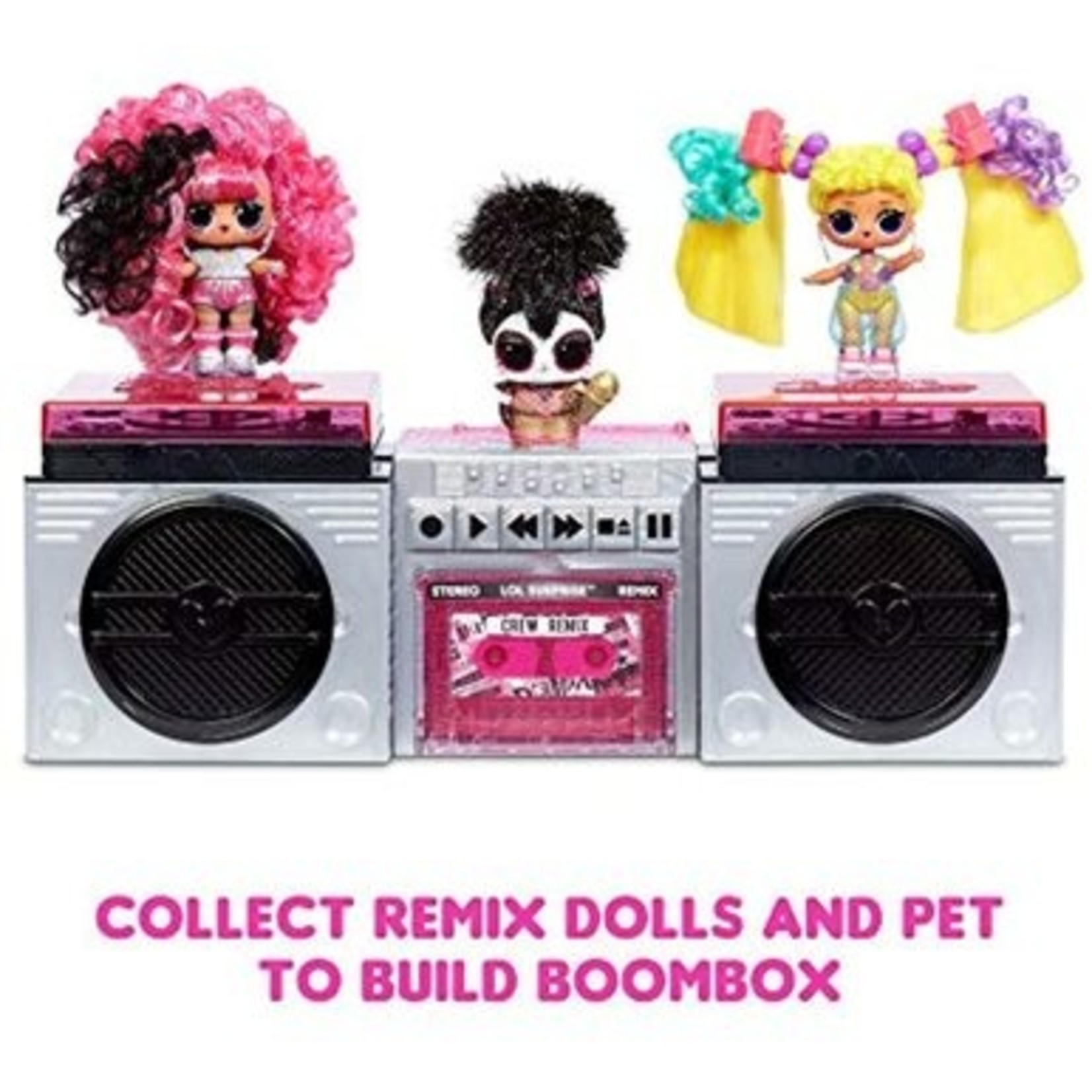 LOL Surprise Remix Hair Flip Dolls - 15 Surprises with Hair Reveal & Music