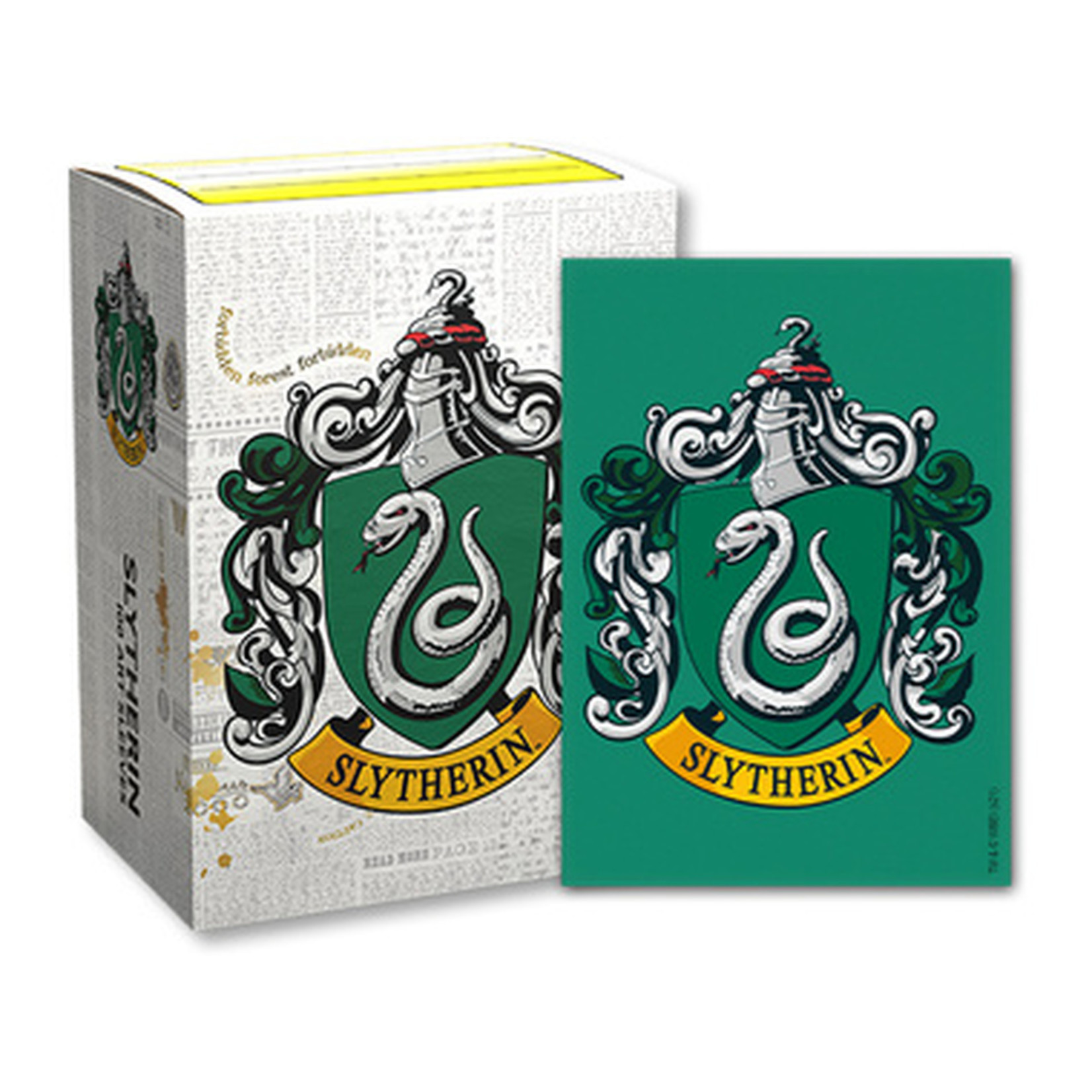 Dragon Shield Sleeves Brushed Art: Harry Potter Slytherin 100 CT Sleeves