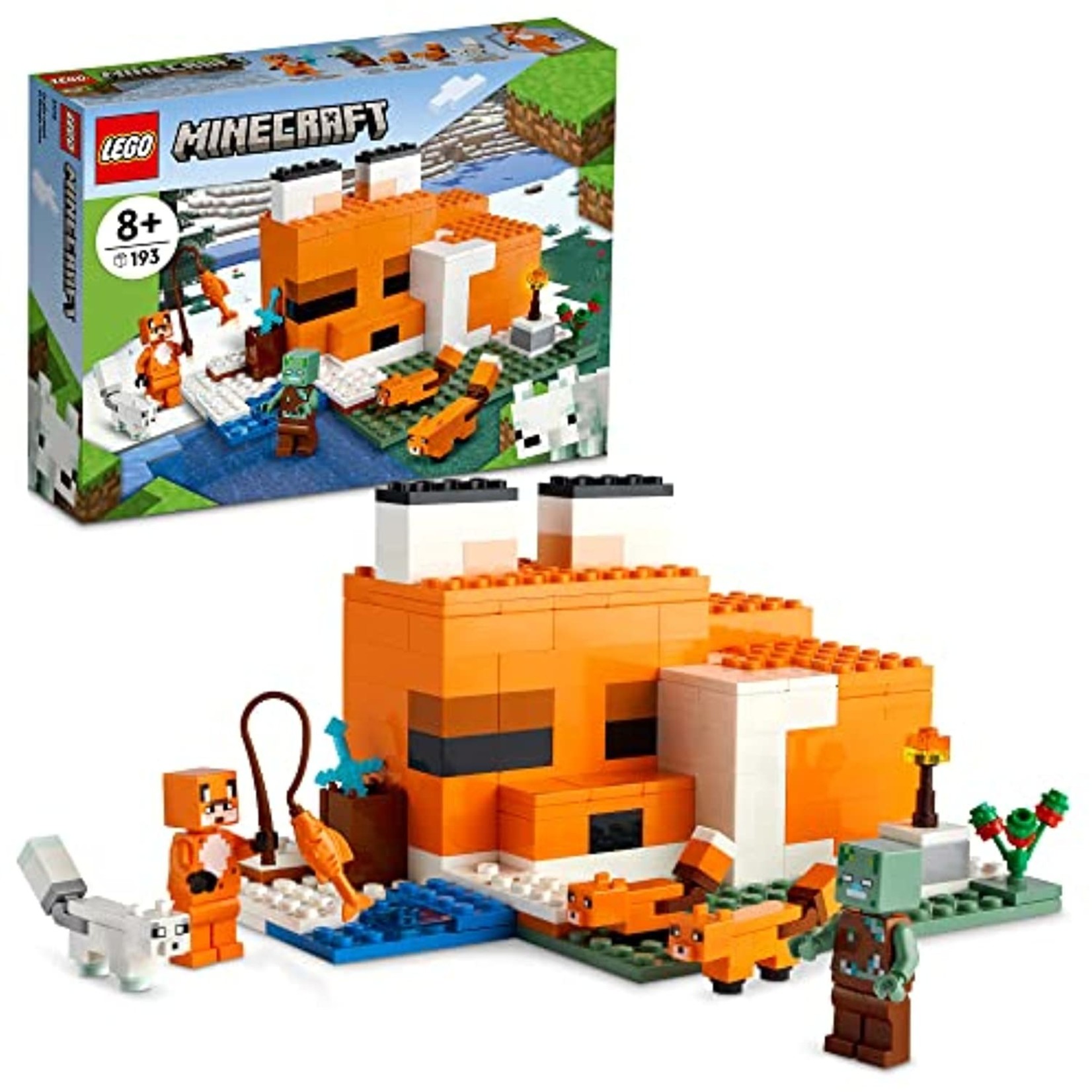 LEGO LEGO Minecraft The Fox Lodge 21178
