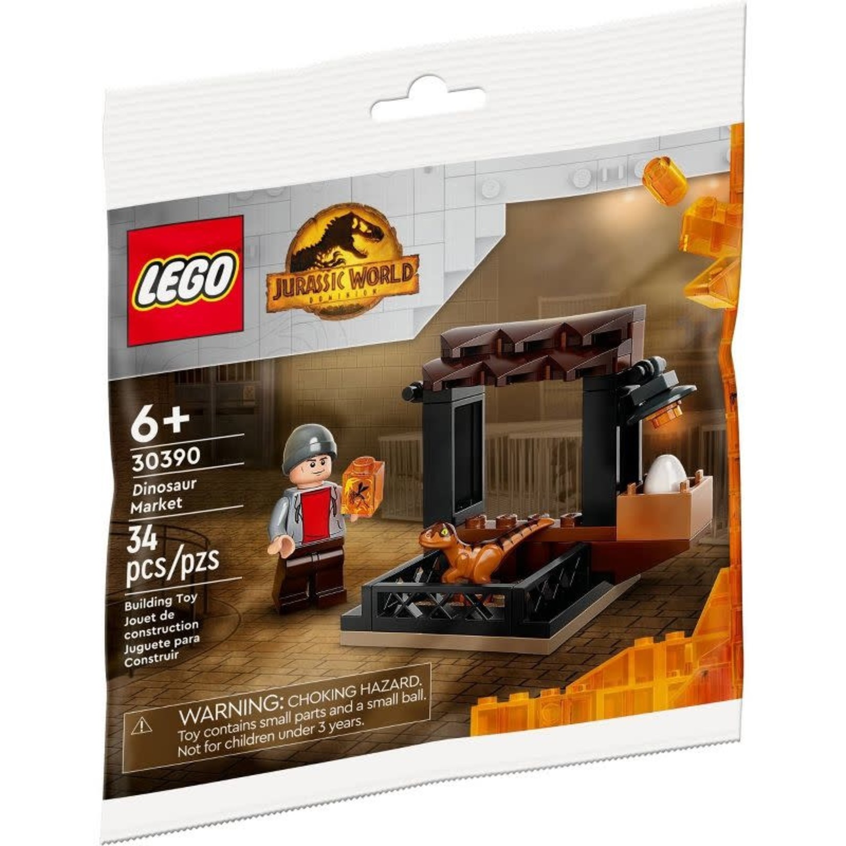 LEGO LEGO Jurassic World Dinosaur Market 30390