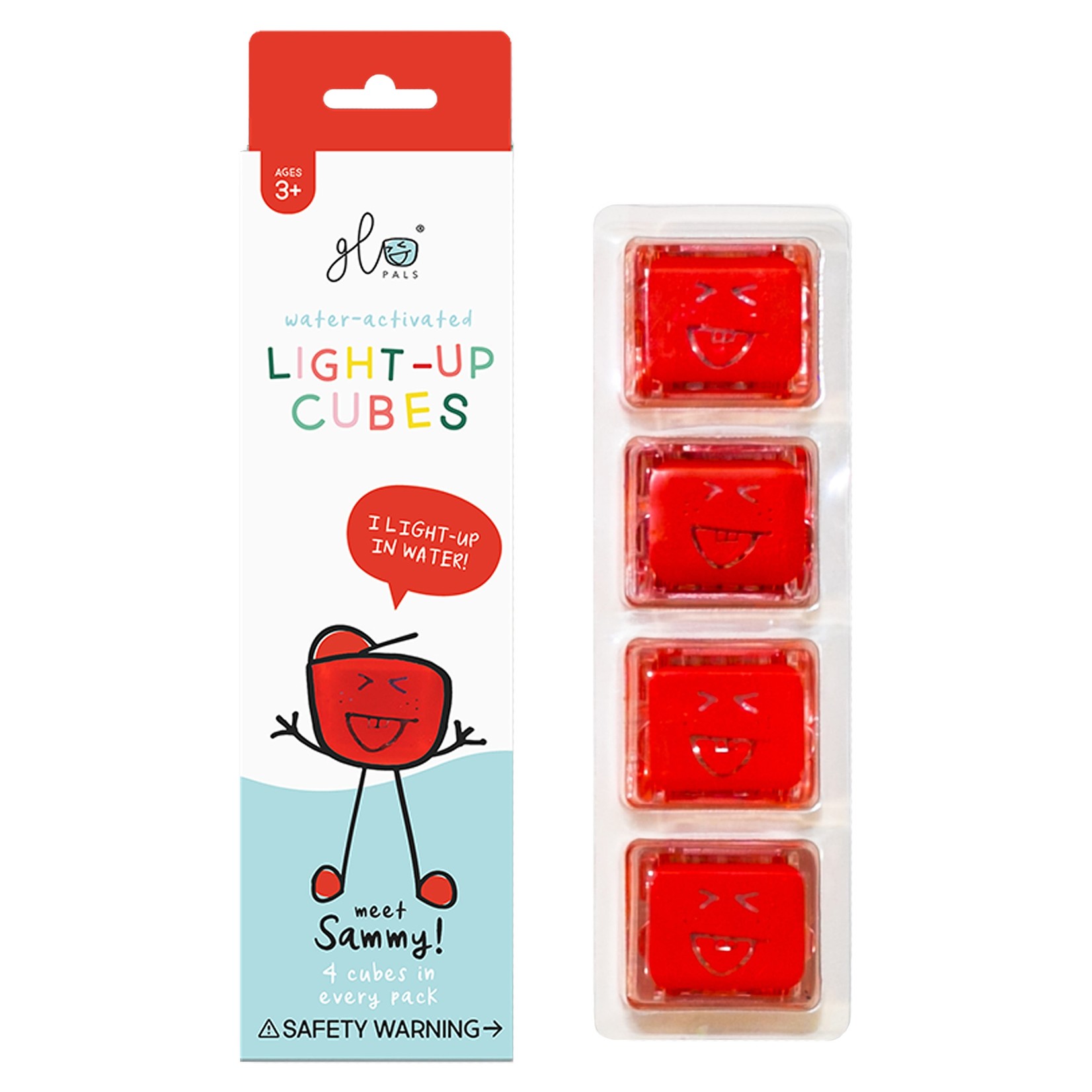 Glo Pals Glo Pals 4-Pack Red (Sammy)