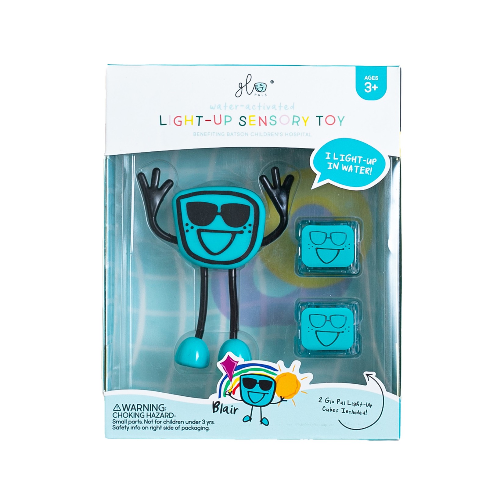 Glo Pals Glo Pals Blair Character W/2 Light-Up Cubes