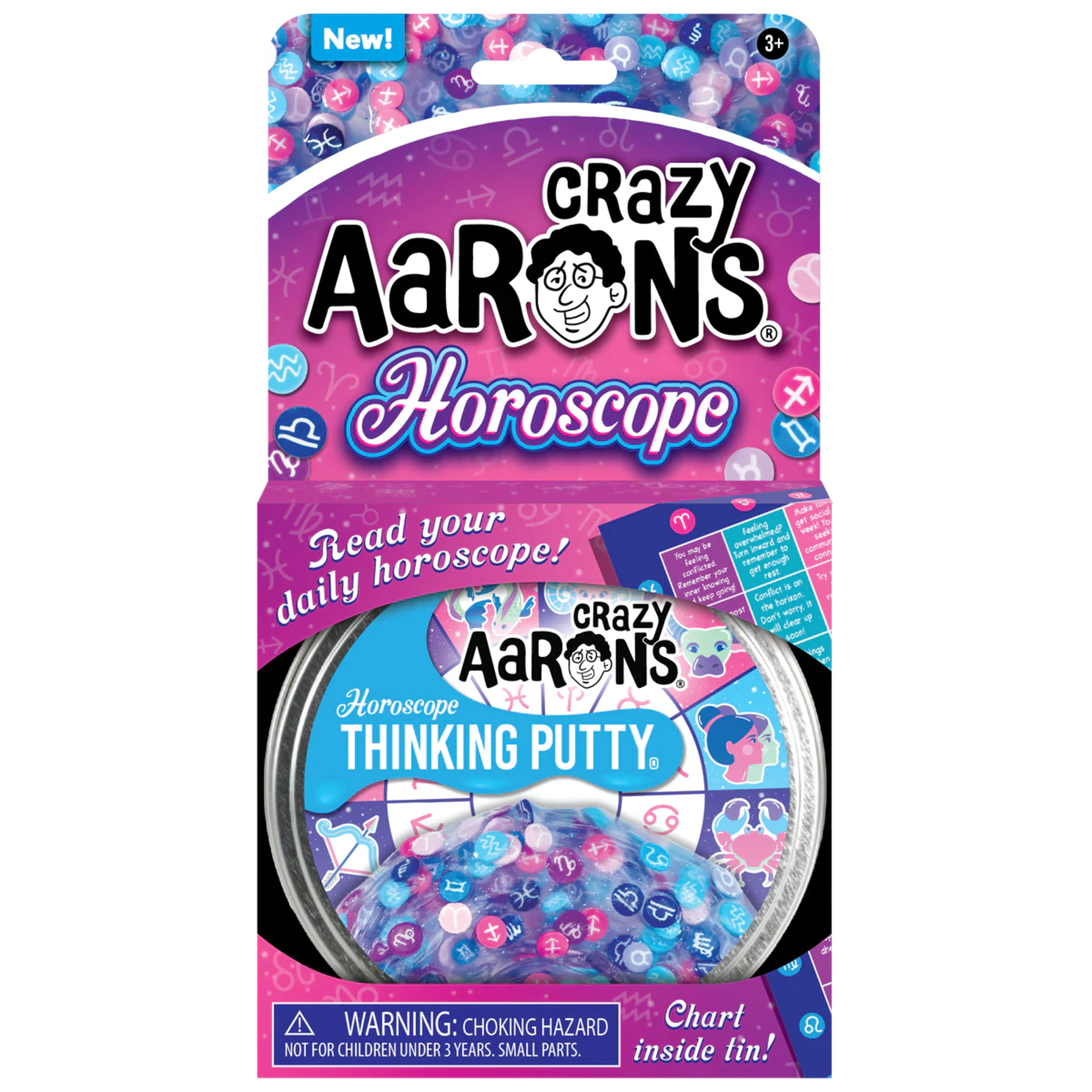 Crazy Aaron's Crazy Aaron's Horoscope- Full Size 4" Thinking Putty Tin