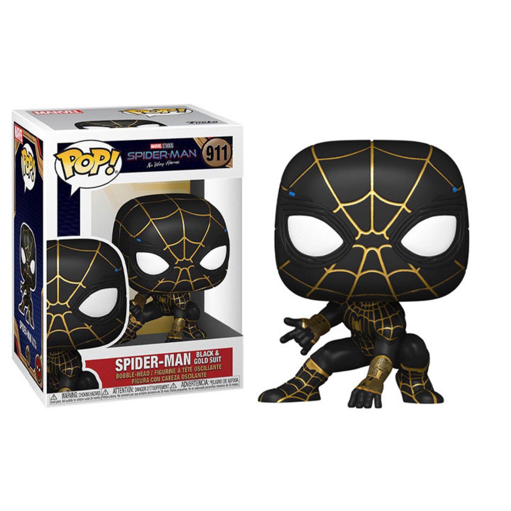Funko Funko Pop! Marvel: Spider-Man: No Way Home - Spider-Man in Black and Gold Suit