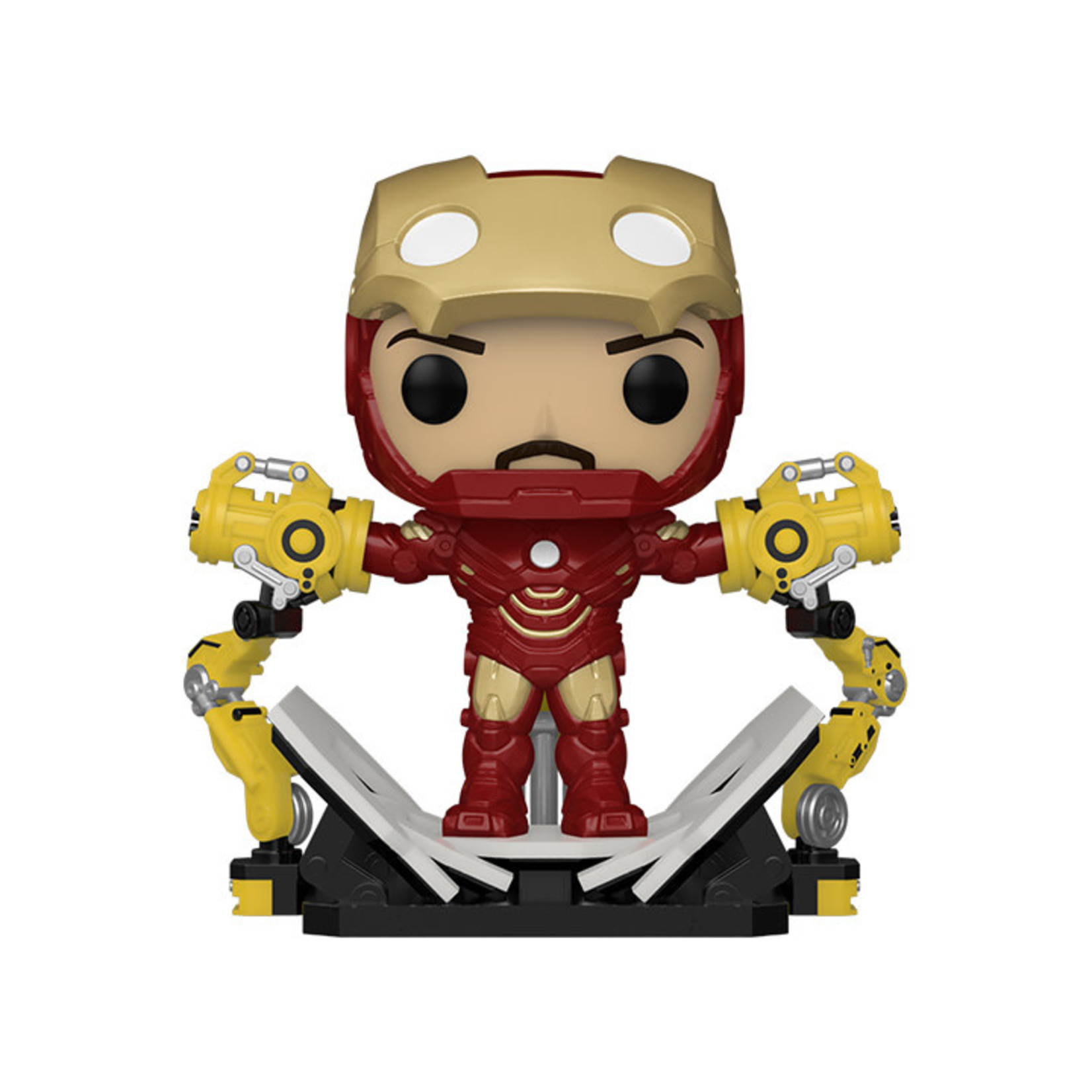 Funko Funko POP! Marvel: Iron Man 2 - Iron Man MKIV with Gantry Glow-in-The-Dark PX Exclusive