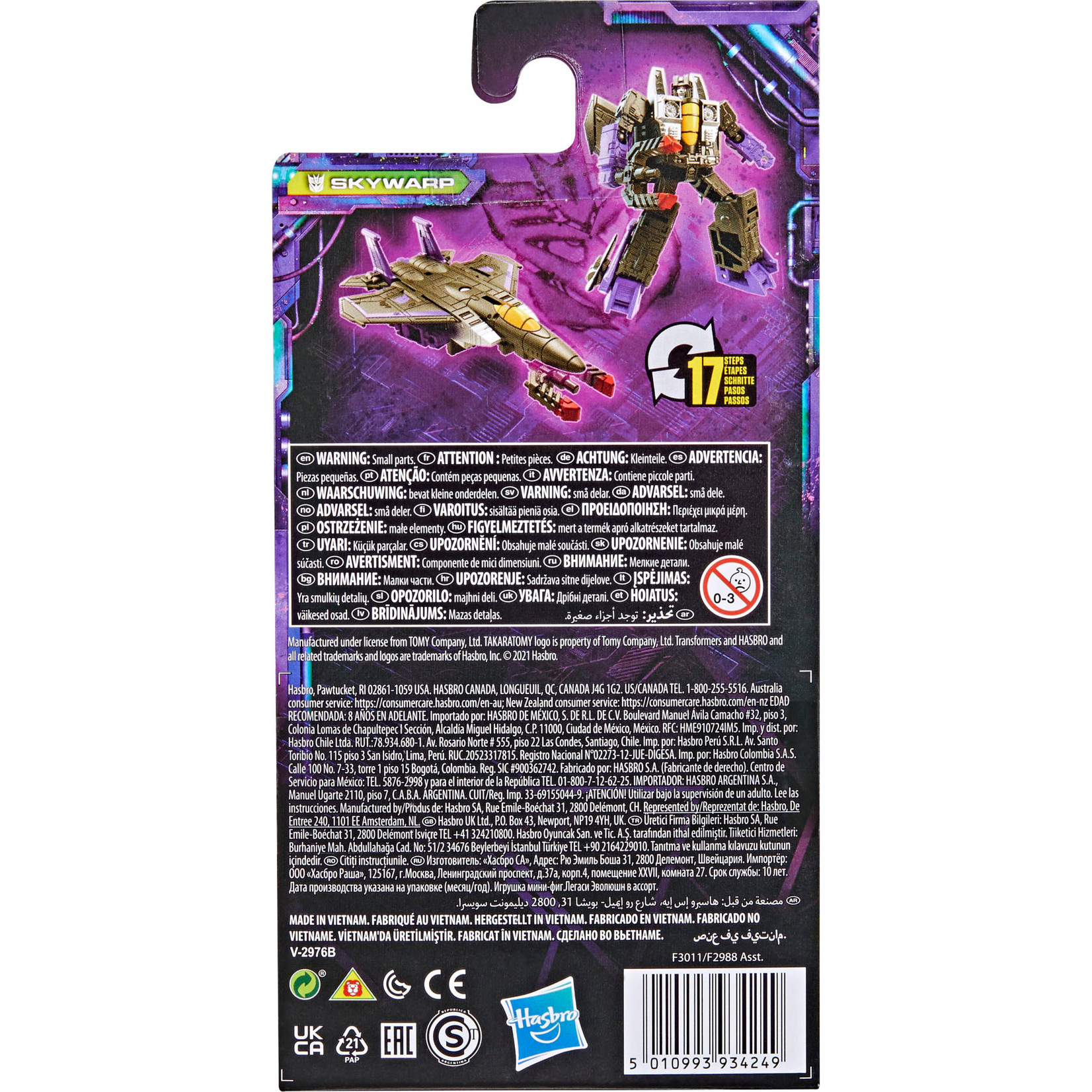 Transformers Generations Legacy Core Skywarp